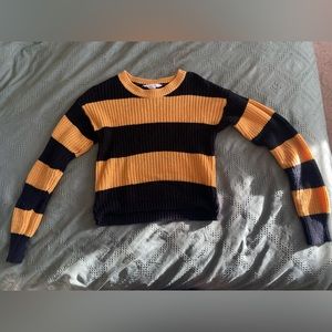 Yellow and Black sweater
